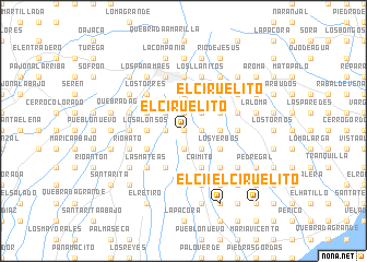 map of El Ciruelito