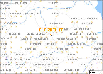 map of El Ciruelito