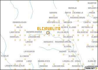 map of El Ciruelito