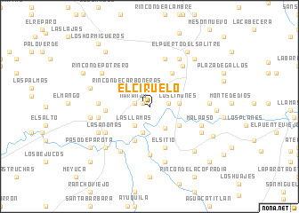 map of El Ciruelo