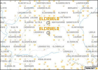 map of El Ciruelo