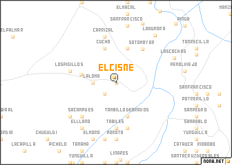 map of El Cisne