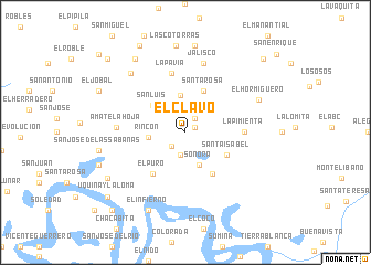 map of El Clavo