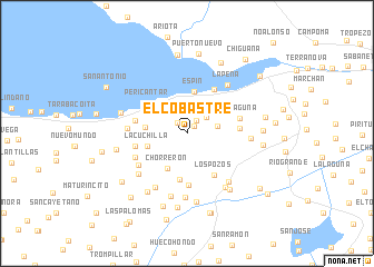 map of El Cobastre