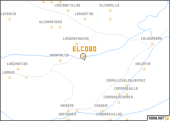 map of El Cobo