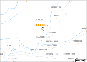 map of El Cobre