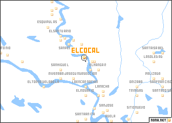 map of El Cocal