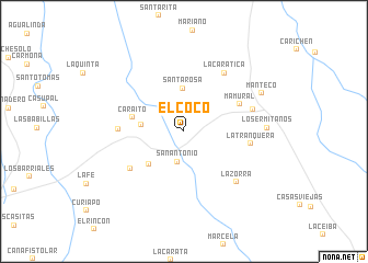 map of El Coco