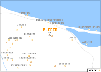 map of El Coco