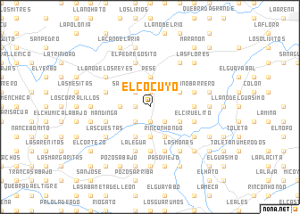 map of El Cocuyo