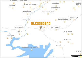 map of El Cogedero
