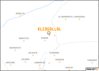 map of El Cogollal