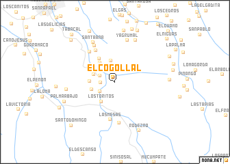 map of El Cogollal