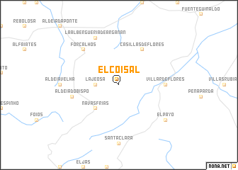 map of El Coisal