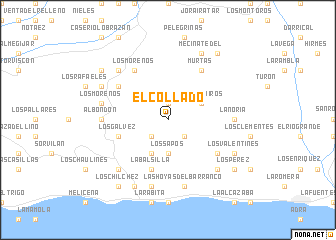 map of El Collado