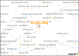 map of El Collado