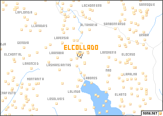 map of El Collado