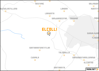 map of El Colli