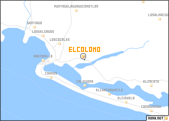 map of El Colomo