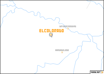 map of El Colorado