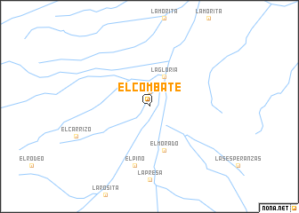 map of El Combate