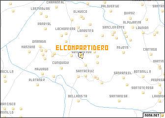 map of El Compartidero