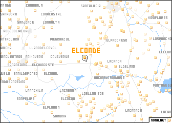 map of El Conde