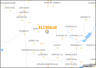 map of El Conejo