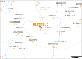 map of El Conejo