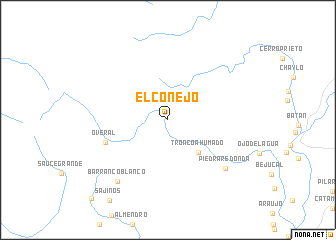 map of El Conejo