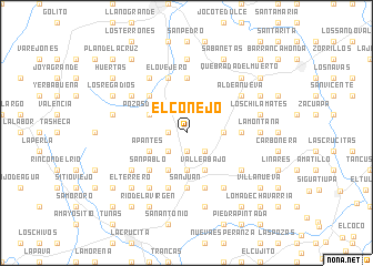 map of El Conejo