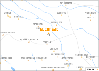 map of El Conejo