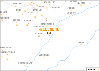 map of El Congal