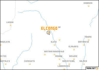map of El Congo