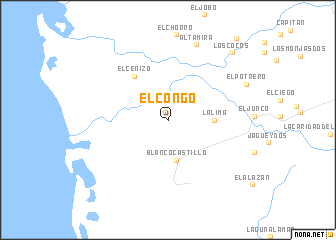 map of El Congo