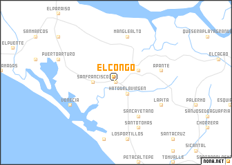 map of El Congo