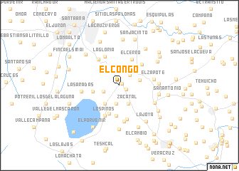 map of El Congo