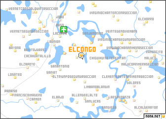 map of El Congo