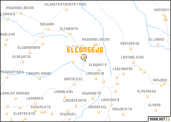 map of El Consejo