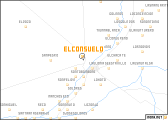 map of El Consuelo