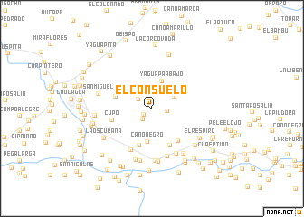 map of El Consuelo