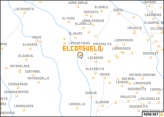 map of El Consuelo