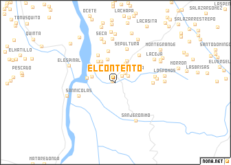 map of El Contento