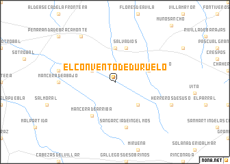 map of El Convento de Duruelo