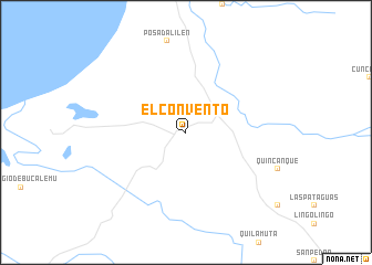 map of El Convento