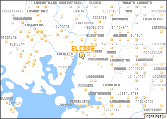 map of El Copé