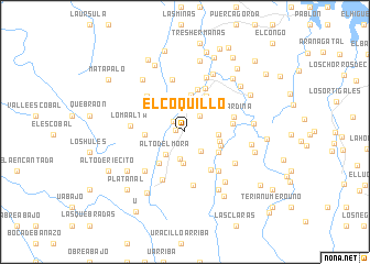 map of El Coquillo