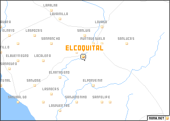 map of El Coquital