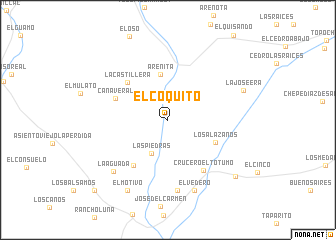 map of El Coquito