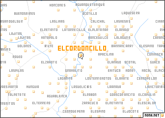 map of El Cordoncillo